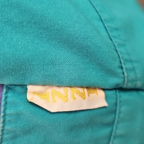 Vintage, Teal, Jacket, Casual, Retro, 80s, 90s, Streetwear, Unisex, Winter, Big - Picture 9 of 11